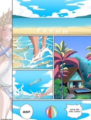 Ichigo e sua Namorada Piranha em Aventura Picante na Ilha do Prazer – Super Hentai HQ Brasileiro
