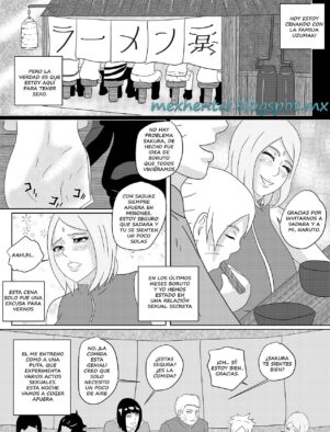 Boruto Metendo a Rola na Buceta da Pira***da da Sakura em Hentai HQ Brasileiro