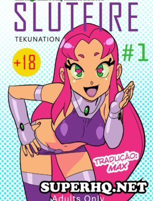 Jovens Titãs Hentai: Estelar Dando a Buceta para Mutano, Robin e Cyborg em Quadrinhos de Putaria – Em HQ Brasileir