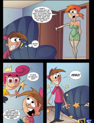 Timmy Metendo na Buceta Suja da Babá Vicky em Hentai HQ