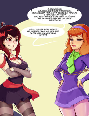 Daphne e Velma: Bucetas em Chamas em HQ Brasileiro