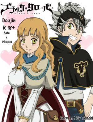 Asta vai enfiar sua piroca na buceta da piranha peituda Mimosa em Black Clover em HQ Brasileiro