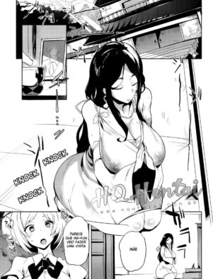 Mãe Piranha Testando a Rola do Namorado da Filha Novinha – Kimetsu no Yaiba: Taima no Haha em HQ Brasileiro