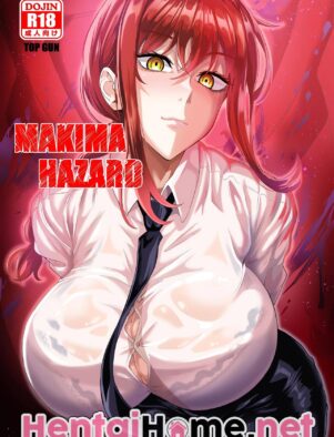 Professora Makima e sua aula de putaria em hentai HQ