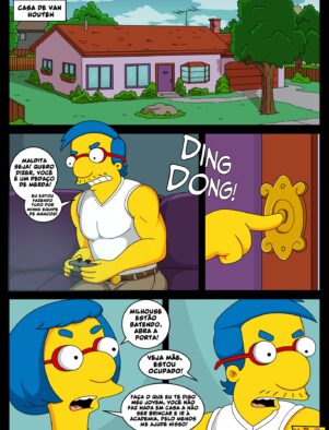 Os Simpsons: Bart x Annika Van Houten – A Foda na Casa da Árvore em HQ Brasileiro