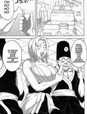 Tsunade e o Sannin Lendário: Uma Noite de Perversão em Naruto HQ Brasileiro