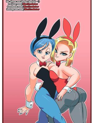 Suruba Dragon Ball Hentai: Bulma e Android 18 dando a buceta para o Vegeta em HQ Brasileiro