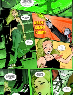 A Piranha da Academia Monterrey – A Bucetinha da Novata Hiro Eldritch” em hq brasileiro