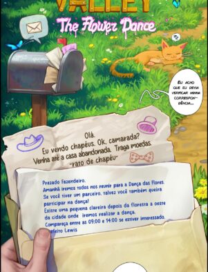 A Dança da Flores: Haley querendo a melhor pica em Hentai HQ Brasileiro