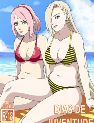 Naruto Hentai: Piranhas da Praia em Anime Hentai