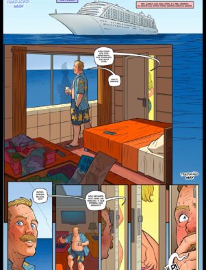Piranha da Minha Filha: A sacanagem a bordo do cruzeiro em Hentai HQ