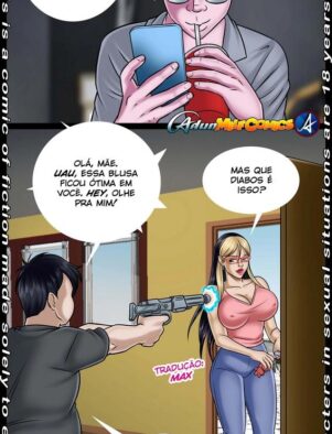 Hypnobeam: Testando a Invenção na Mamãe Piranha – Em Hentai HQ Brasileiro