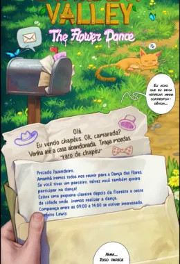 A Dança da Flores: Haley querendo a melhor pica em Hentai HQ Brasileiro