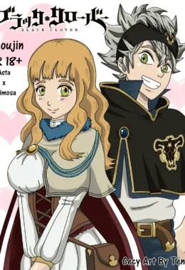 Asta vai enfiar sua piroca na buceta da piranha peituda Mimosa em Black Clover em HQ Brasileiro