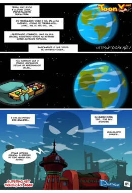 Futurama: A Ameaça Cósmica da Putaria – Em HQ Brasileiro