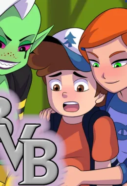 Gwen Piranha Participa de Orgia com Ben 10 e Amiga – HQ Brasileiro em Hentai