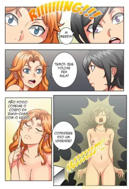 Kon F*dendo Gostosas de Bleach – Orihime e Ichigo na Putaria em Hentai HQ Brasileiro