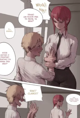 Makima vs. o Demônio da Piroca: Fodendo até Gozar nos Furos Apertados! em Hentai HQ Br