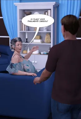Mamãe Clarice e a Piroca do Filho em HQ Brasileiro