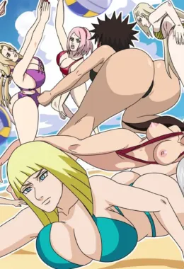 Naruto Hentai: Anko seduz o herói com sua buceta molhada em HQ Brasileiro