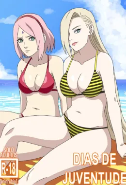 Naruto Hentai: Piranhas da Praia em Anime Hentai