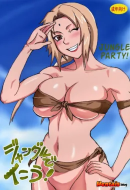 Naruto Piranha: Festa na Selva – Ele vai meter gostoso na buceta da Sakura e da Tsunade! Em HQ Brasileiro