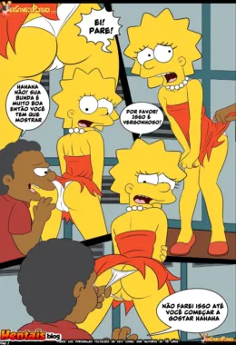 Os Simpsons: Ensino Especial da Marge Para o Valentão da Escola” em HQ Brasileiro