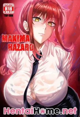 Professora Makima e sua aula de putaria em hentai HQ