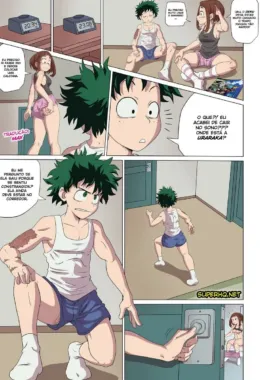 Surpresa Erótica – Uraraka e Deku em Boku No Hero Hentai HQ
