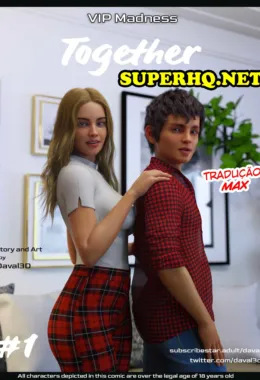 Together Sobrinho tarado se aproveita da buceta da tia gostosa – Hentai Incesto em HQ Brasileiro