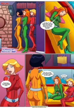 Três Espiãs Piranhas em Ação na HQ Brasileira Hentai
